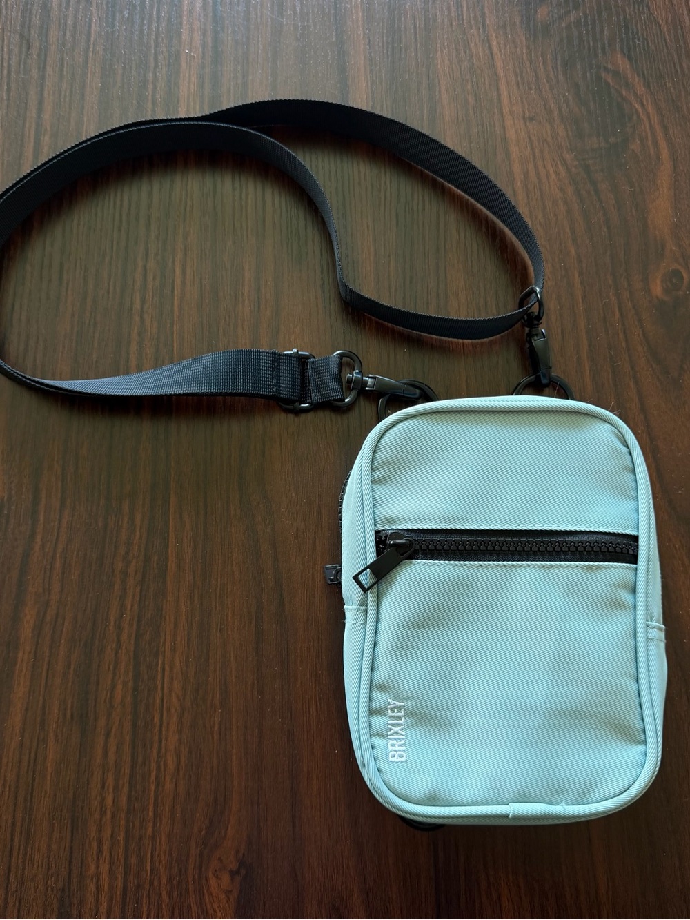 Brixley Blue Crossbody Bag with Adjustable Strap
